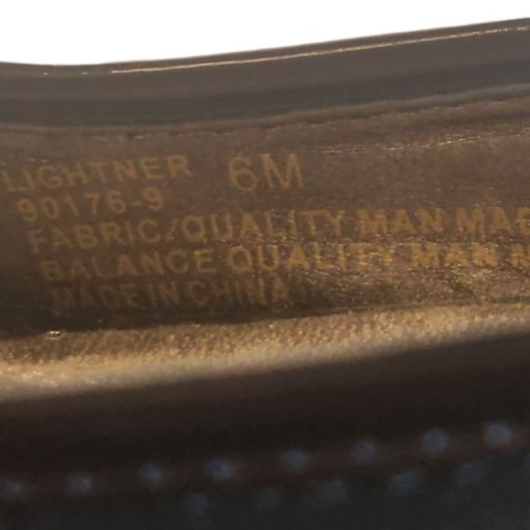 Naturalizer Shoes Heel Peep Toe Button Black Womens 6M - Picture 3 of 12